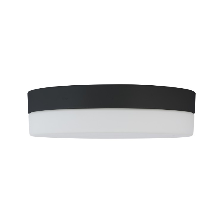 PORI BLACK Plafon łazienkowy 2XE27 IP 44 862 TK Lighting Czarny Biały