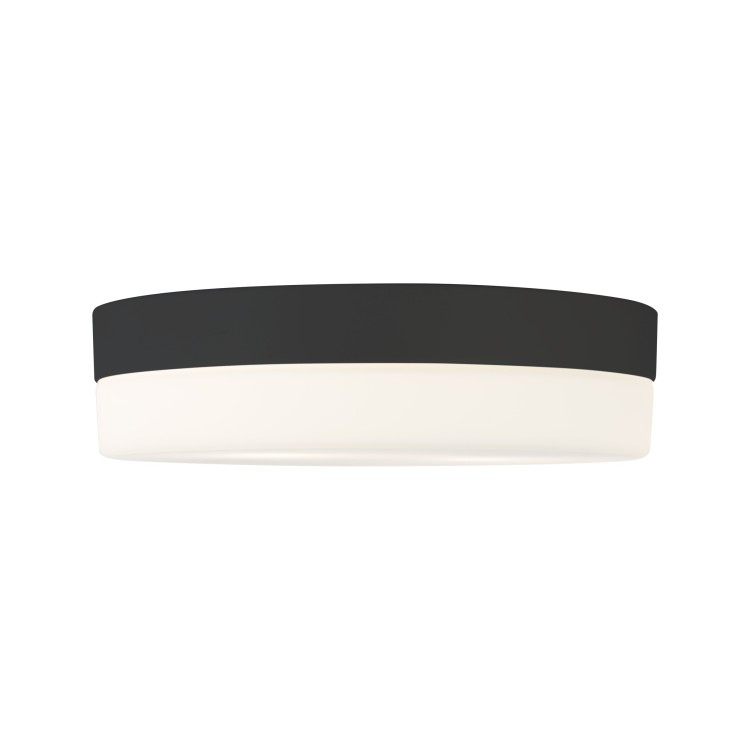 PORI BLACK Plafon łazienkowy 2XE27 IP 44 862 TK Lighting Czarny Biały