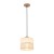 ECO Lampa wisząca 1 200 5770 TK Lighting Sosna, Czarny Len, Beżowy