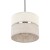 ECO Lampa wisząca 1 200 5770 TK Lighting Sosna, Czarny Len, Beżowy