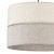 ECO Lampa wisząca 1 380 5772 TK Lighting Sosna, Czarny Len, Beżowy