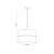ECO Lampa wisząca 1 380 5772 TK Lighting Sosna, Czarny Len, Beżowy