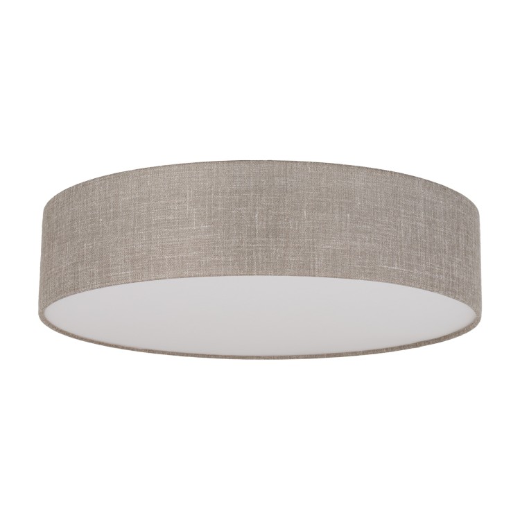 RONDO LINEN Lampa sufitowa 6 780 5638 TK Lighting Biały Len, Biały