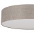 RONDO LINEN Lampa sufitowa 6 780 5638 TK Lighting Biały Len, Biały