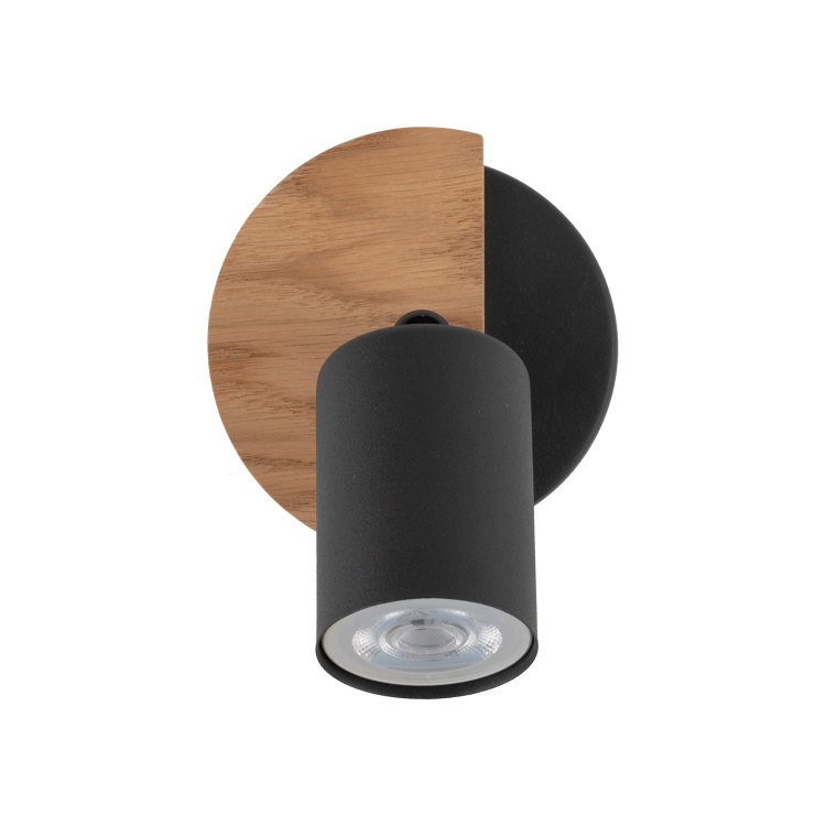 COVER WOOD Lampa sufitowa 1 4673 TK Lighting Orzech, Czarny Czarny