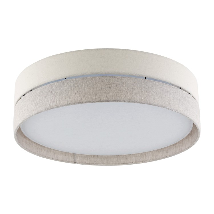ECO Lampa sufitowa 4 5774 TK Lighting Biały Len, Beżowy