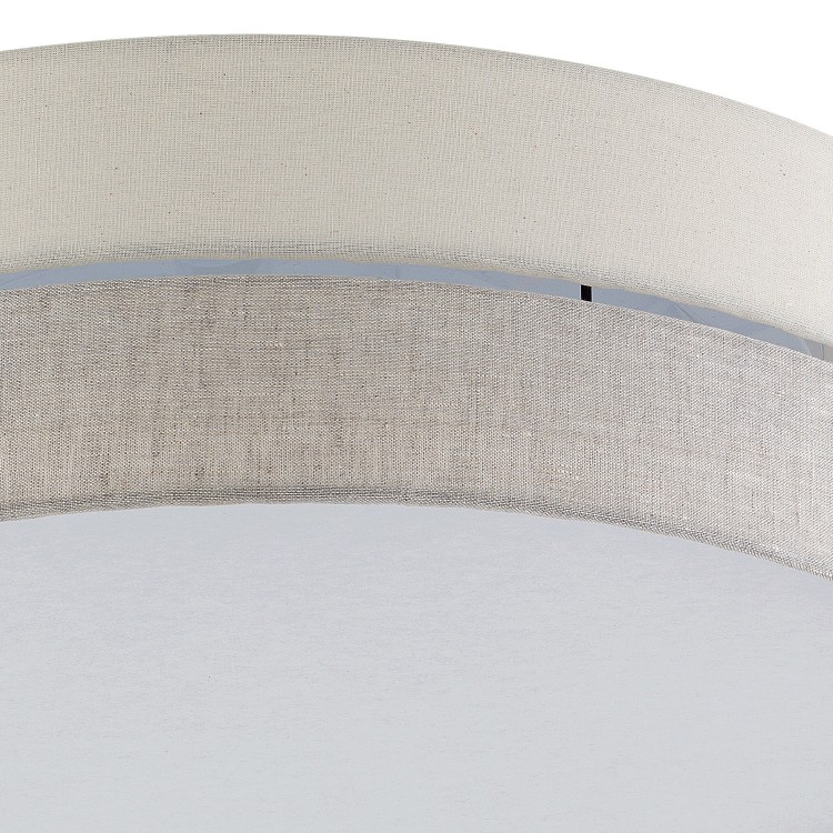 ECO Lampa sufitowa 4 5774 TK Lighting Biały Len, Beżowy