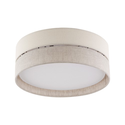ECO Lampa sufitowa 4 450 5775 TK Lighting Biały Len, Beżowy