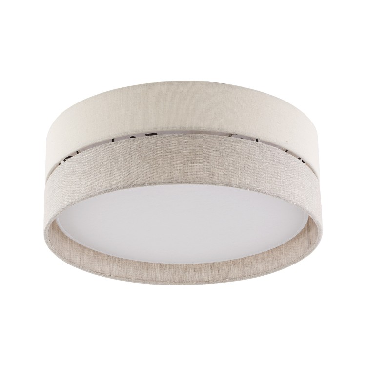 ECO Lampa sufitowa 4 450 5775 TK Lighting Biały Len, Beżowy