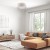ECO Lampa sufitowa 4 450 5775 TK Lighting Biały Len, Beżowy