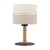 ECO Lampka nocna 1 5596 TK Lighting Sosna, Czarny Len, Beżowy
