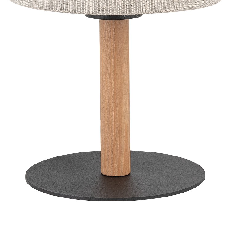 ECO Lampka nocna 1 5596 TK Lighting Sosna, Czarny Len, Beżowy