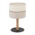 ECO Lampka nocna 1 5596 TK Lighting Sosna, Czarny Len, Beżowy