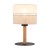 ECO Lampka nocna 1 5596 TK Lighting Sosna, Czarny Len, Beżowy