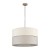 ECO Lampa wisząca 3 5773 TK Lighting Czarny Len, Beżowy