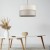 ECO Lampa wisząca 3 5773 TK Lighting Czarny Len, Beżowy