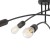 HELIX BLACK Lampa sufitowa 6 4679 TK Lighting Czarny