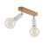 SIMPLY WOOD Lampa sufitowa 2 WHITE 4747 TK Lighting Biały, Sosna