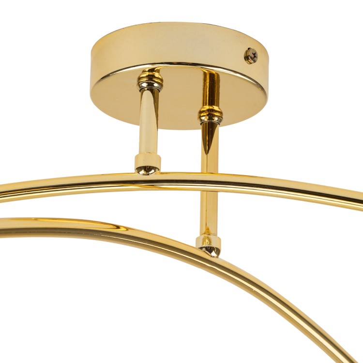 HELIX GOLD Lampa sufitowa 4 4688 TK Lighting Złoty