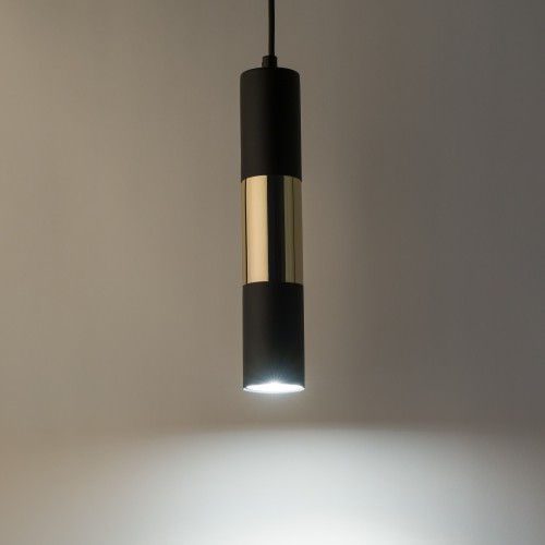 VIVIEN BLACK/GOLD Lampa wisząca 1 4756 TK Lighting Złoty, Czarny Złoty, Czarny