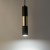VIVIEN BLACK/GOLD Lampa wisząca 1 4756 TK Lighting Złoty, Czarny Złoty, Czarny