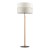ECO Lampa podłogowa 1 5597 TK Lighting Sosna, Czarny Len, Beżowy