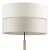 ECO Lampa podłogowa 1 5597 TK Lighting Sosna, Czarny Len, Beżowy