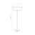 ECO Lampa podłogowa 1 5597 TK Lighting Sosna, Czarny Len, Beżowy