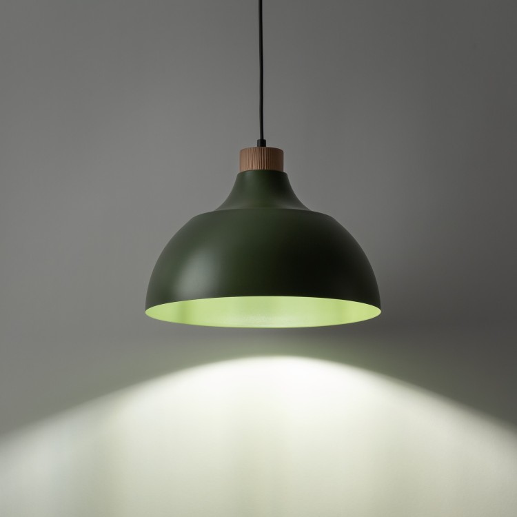 CAP GREEN Lampa wisząca 1 5665 TK Lighting Zielony, Sosna Zielony