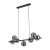 ESTERA BLACK Lampa wisząca 7 5666 TK Lighting Czarny Grafitowy