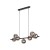 ESTERA BLACK Lampa wisząca 7 5666 TK Lighting Czarny Grafitowy