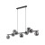 ESTERA BLACK Lampa wisząca 9 5667 TK Lighting Czarny Grafitowy