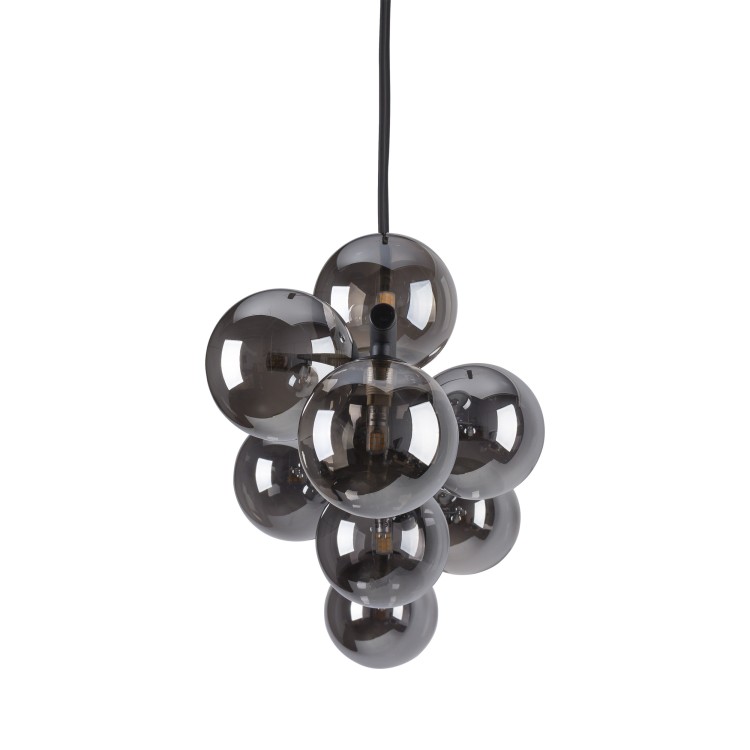 ESTERA BLACK Lampa wisząca 9 5667 TK Lighting Czarny Grafitowy