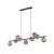 ESTERA BLACK Lampa wisząca 9 5667 TK Lighting Czarny Grafitowy