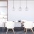 DEVON Lampa wisząca 3 Listwa TRANSPARENT 4587 TK Lighting Złoty, Czarny Transparentny
