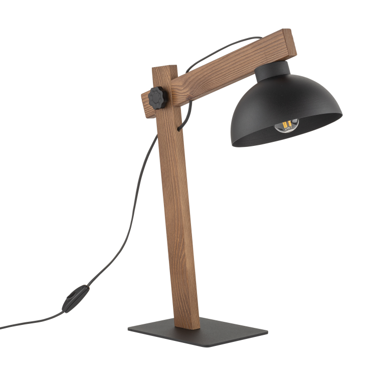 OSLO ORZECH Lampka nocna 5345 TK Lighting Orzech Czarny