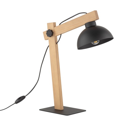 OSLO BLACK Lampka nocna 5346 TK Lighting Sosna Czarny