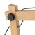 OSLO BLACK Lampka nocna 5346 TK Lighting Sosna Czarny