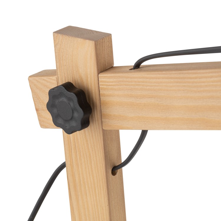 OSLO BLACK Lampka nocna 5346 TK Lighting Sosna Czarny