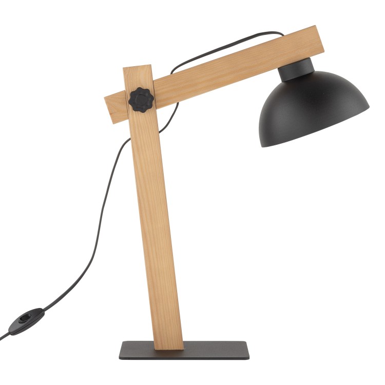 OSLO BLACK Lampka nocna 5346 TK Lighting Sosna Czarny