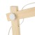 OSLO WHITE Lampka nocna 5347 TK Lighting Biały, Sosna Biały