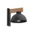 OSLO BLACK Kinkiet 1 4961 TK Lighting Orzech, Czarny Czarny