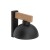 OSLO BLACK Kinkiet 1 4961 TK Lighting Orzech, Czarny Czarny