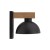 OSLO BLACK Kinkiet 1 4961 TK Lighting Orzech, Czarny Czarny