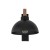 OSLO BLACK Kinkiet 1 4961 TK Lighting Orzech, Czarny Czarny