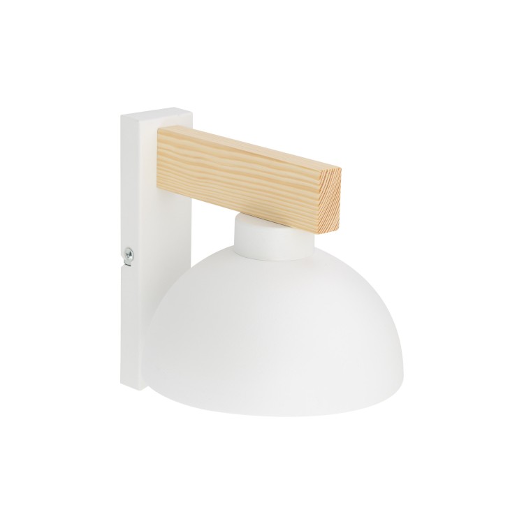 OSLO WHITE Kinkiet 1 4962 TK Lighting Biały, Sosna Biały
