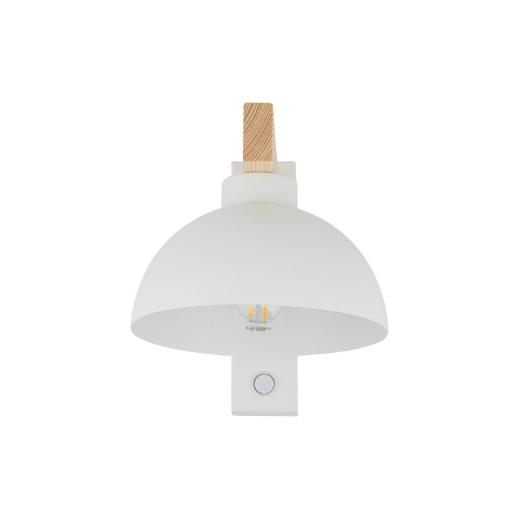 OSLO WHITE Kinkiet 1 4962 TK Lighting Biały, Sosna Biały