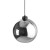 VENEZIA CHROM Lampa wisząca 1 5740 TK Lighting Czarny Grafitowy