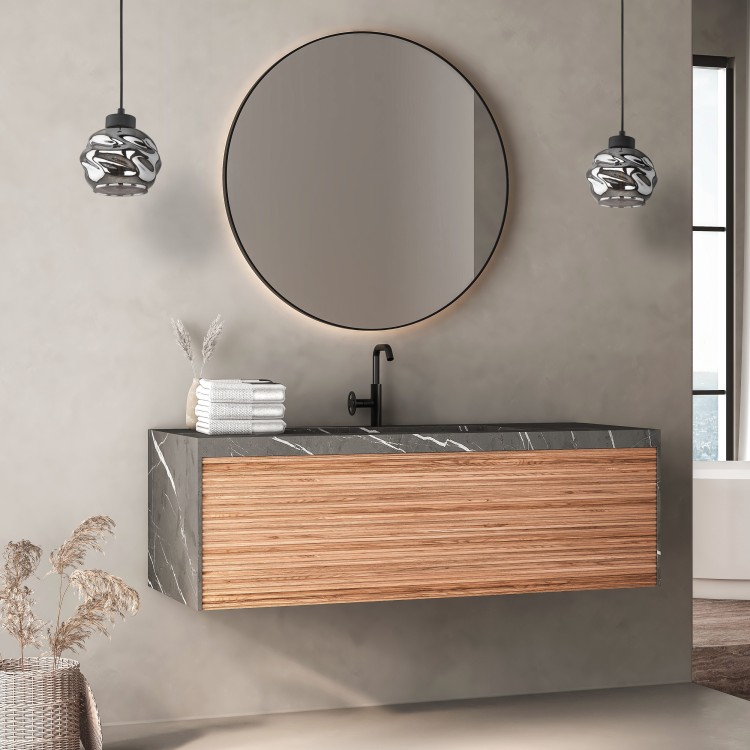 ZULIA Lampa wisząca 1 5724 TK Lighting Czarny Grafitowy