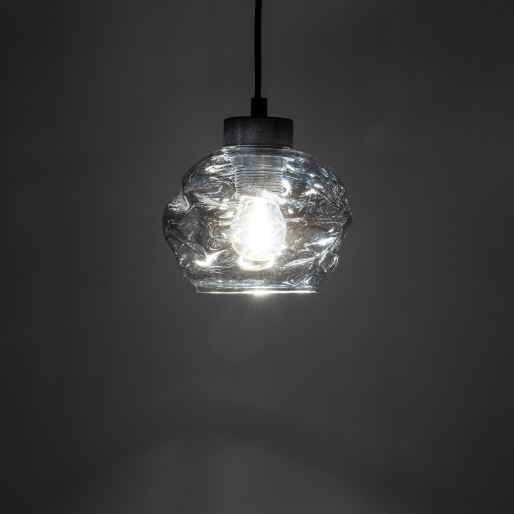 ZULIA Lampa wisząca 1 5724 TK Lighting Czarny Grafitowy